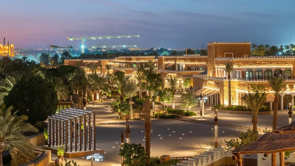 مشروع الدرعية الجديدة - (المصدر diriyah.sa)