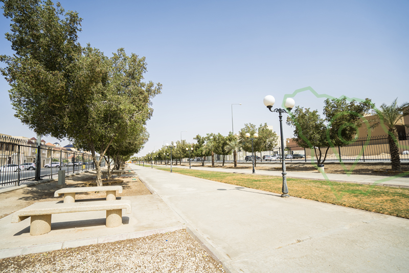 ممشى حديقة الندى