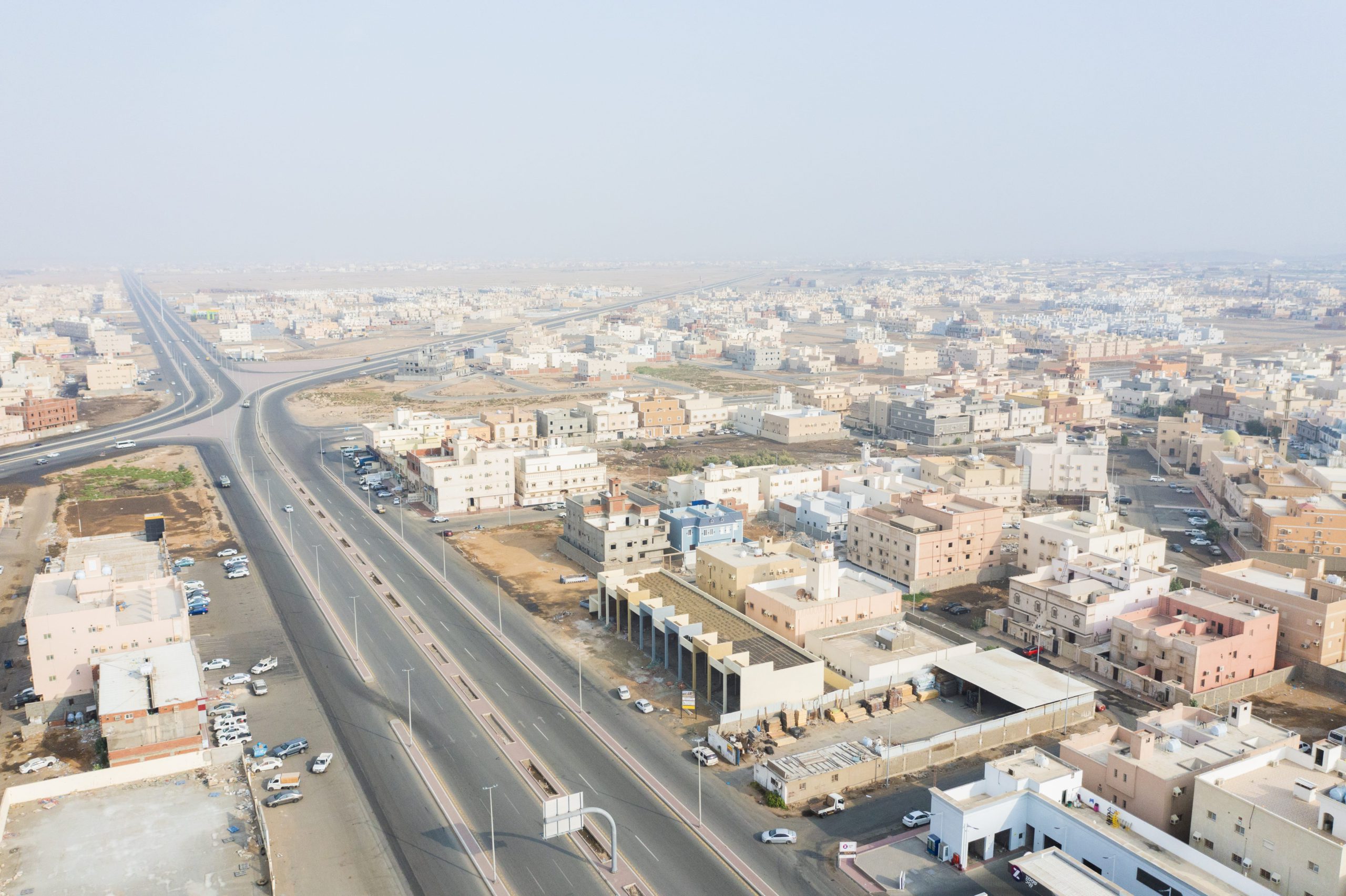 صورة جوية لحي الرحمانية بجده