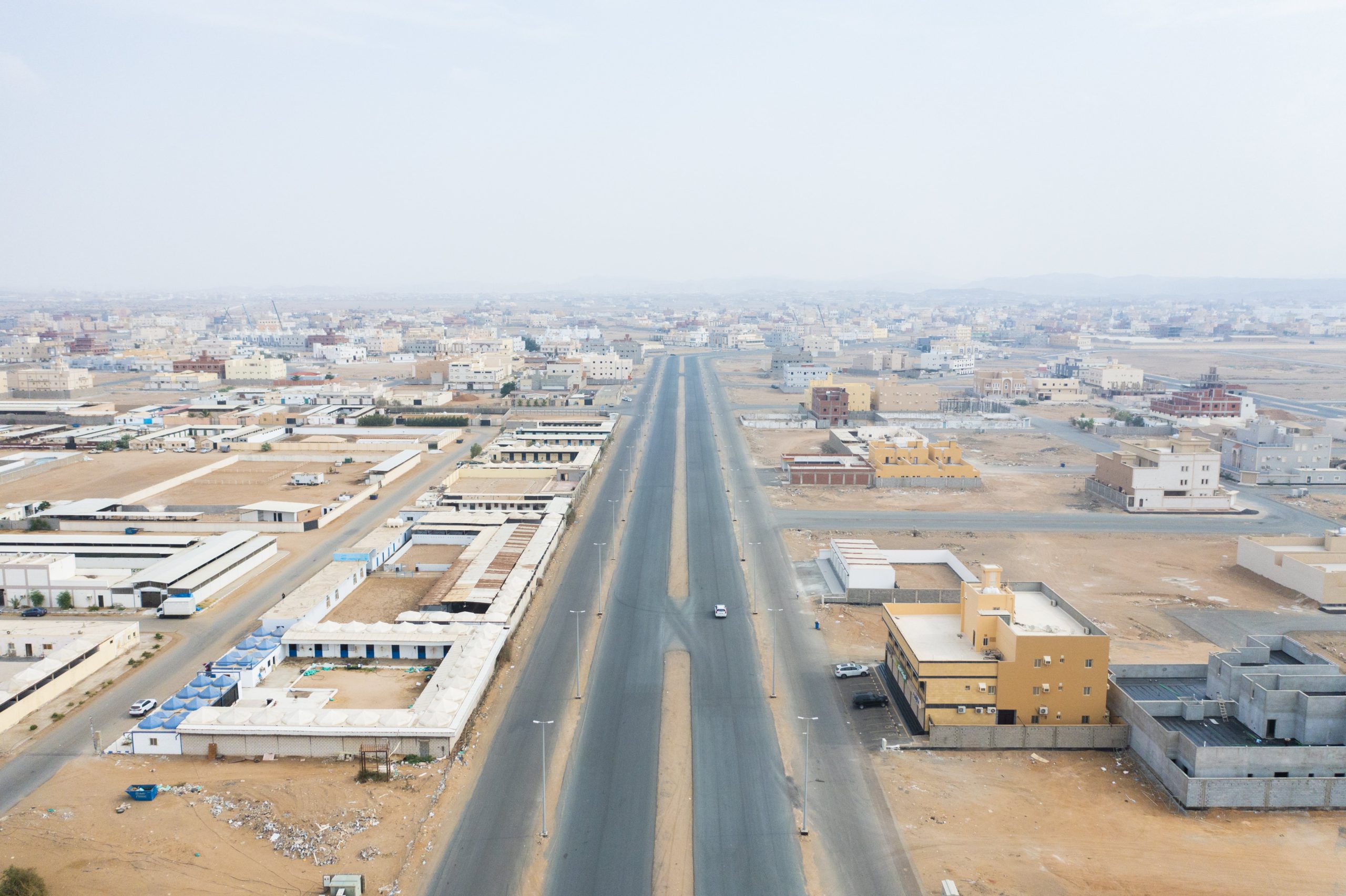 صورة جوية لحي الفروسية في جده