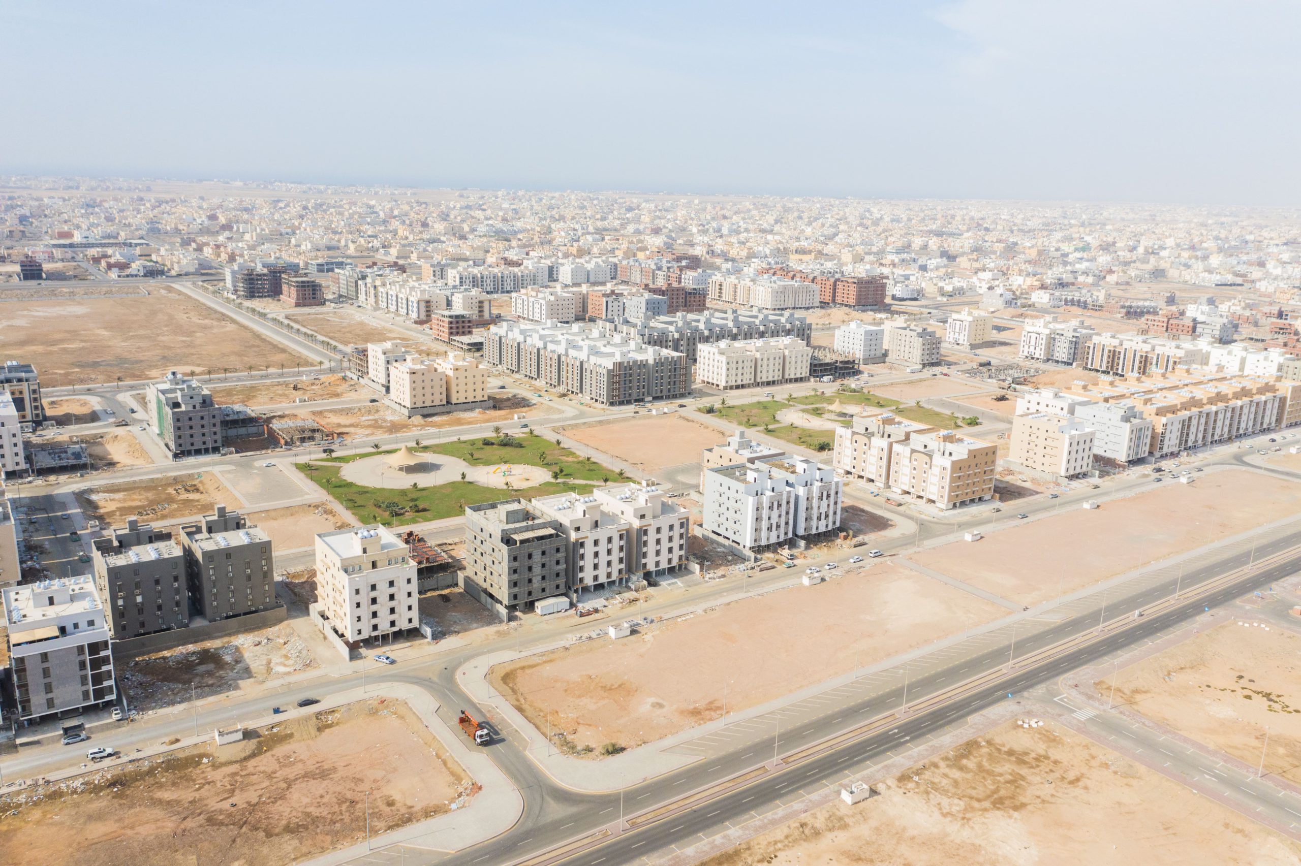 صورة جوية لحي الصواري في جده