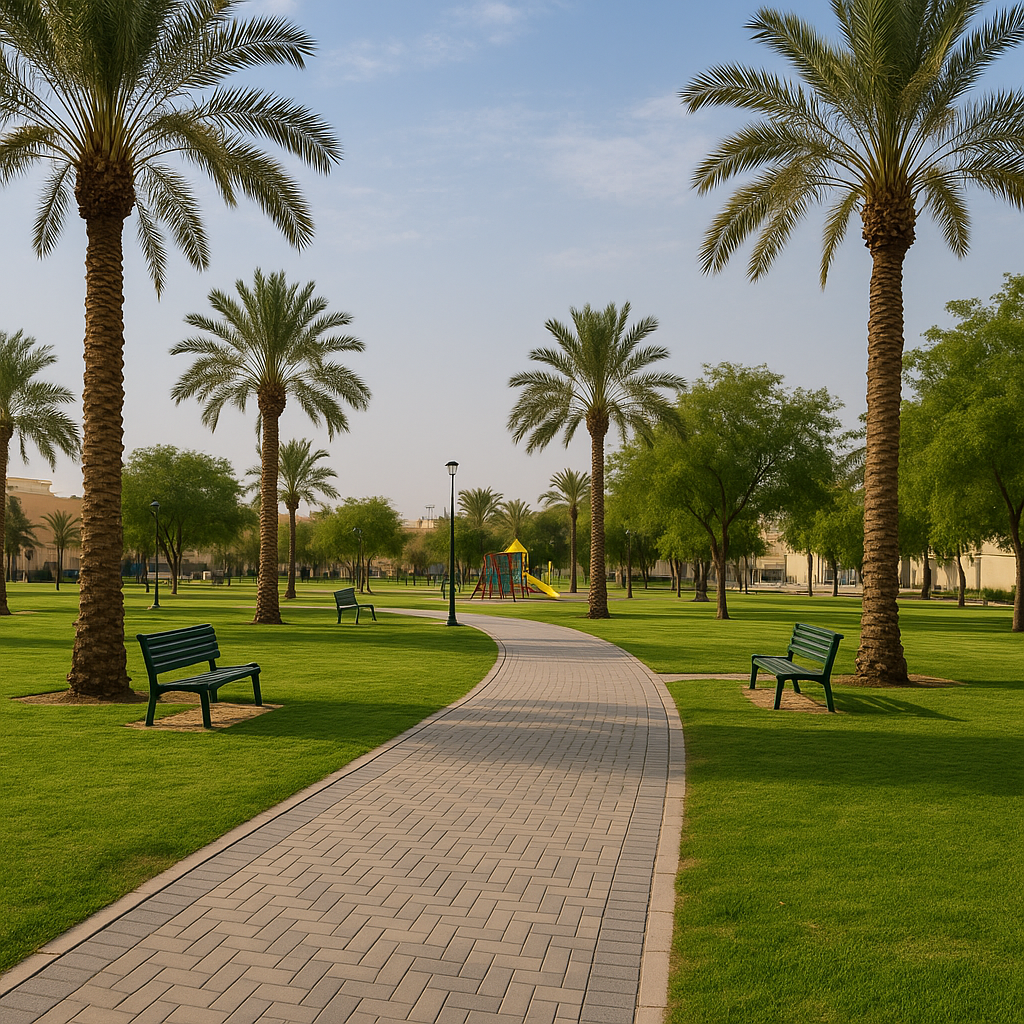 حديقة العزيزية - تطبيق عقار