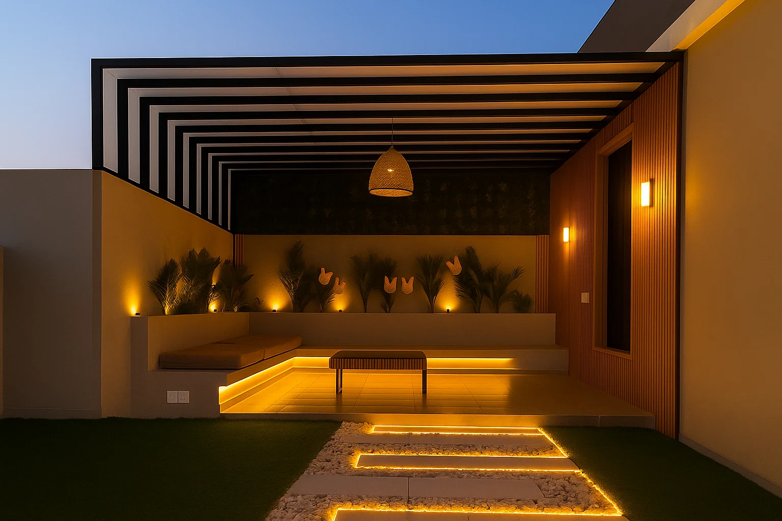 مظلات حدائق كوفر