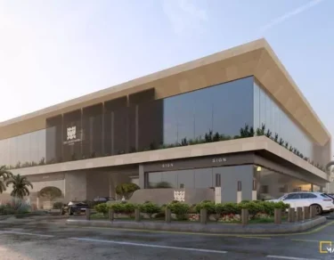 مبنى تجاري في شمال الرياض جولة في مشروع COURT YARD