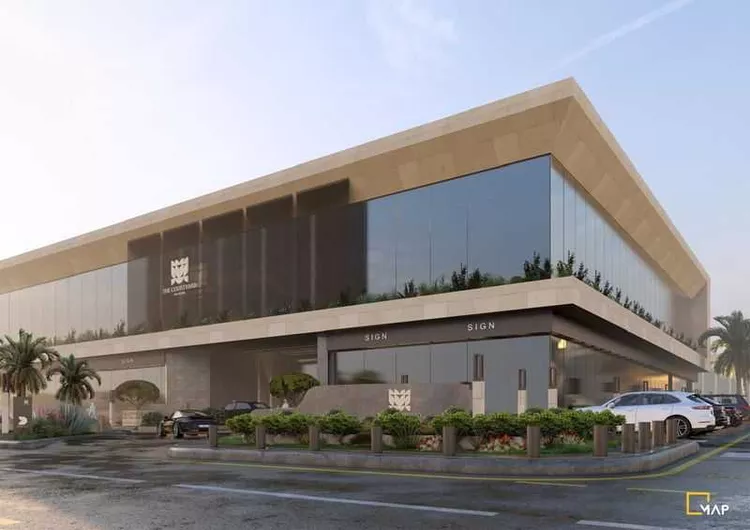 مبنى تجاري في شمال الرياض جولة في مشروع COURT YARD