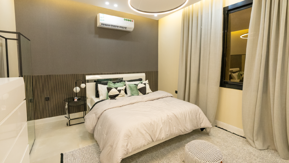 غرفة نوم من مشروع داركو فيليج - تطبيق عقار